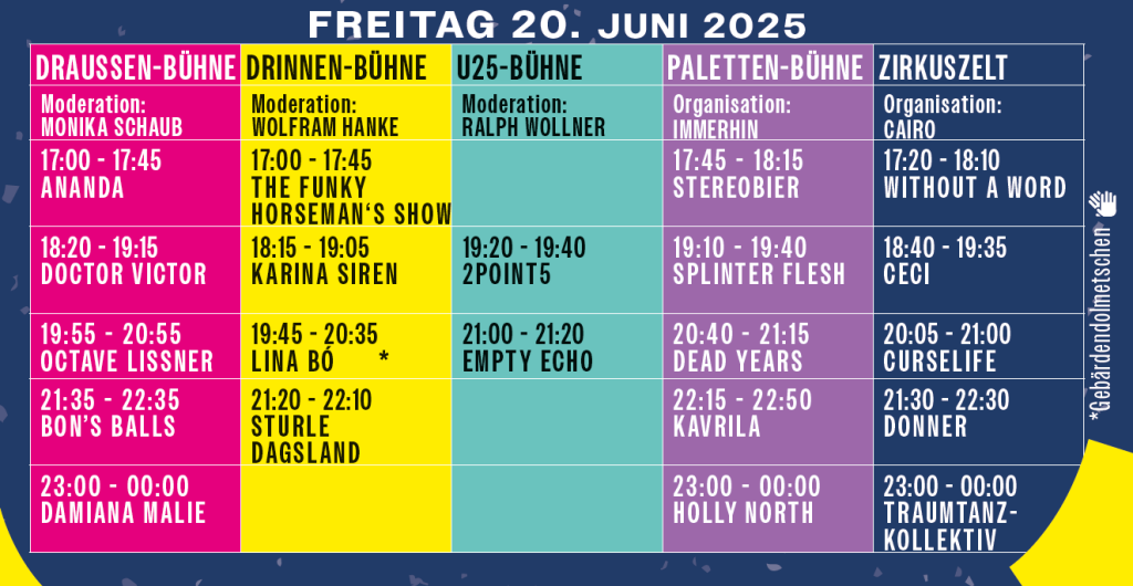 Freitag.